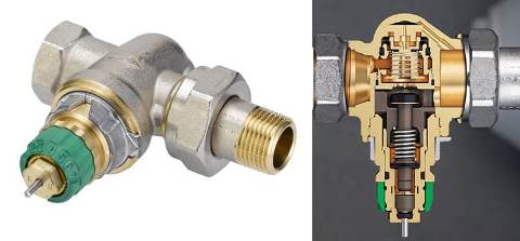 2-Wege-Regelventil für den dynamischen hydraulischen Abgleich, PN